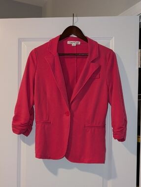 Sweet Child Women's Hot Pink Single-Button Blazer